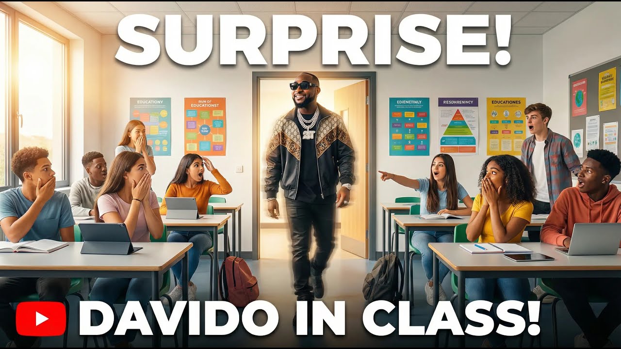 Davido Surprises Students at Seyi Vodi’s Tailoring Academy — Their Reaction Is Priceless!