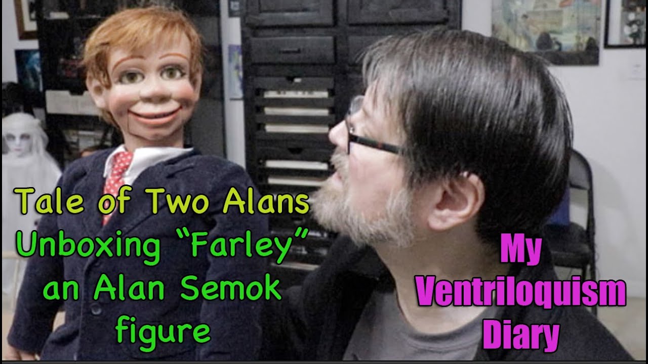 Tale of Two Alan&rsquo;s Unboxing Alan Semok figure Ventriloquist Ventriloquism