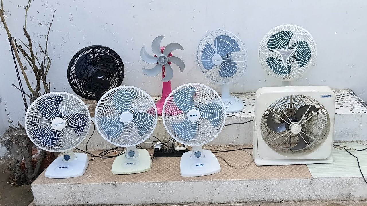Combo 30cm!ventiladores de mesa faet, Britânia, mallory, arno, e mondial
