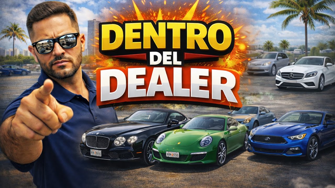 Un día en el dealer vendiendo carros en Miami (9 y 10 de Enero 2026
