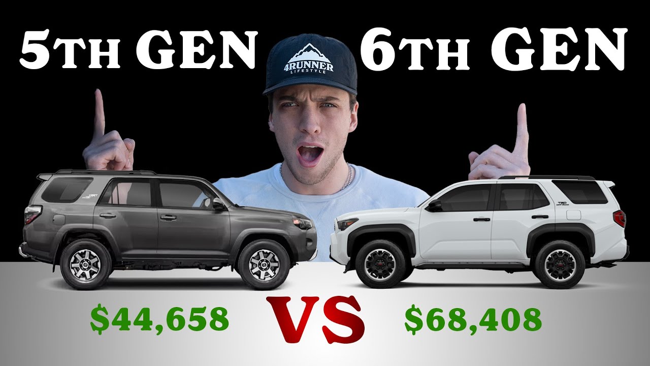 5th Gen VS 6th Gen 4Runner // Side By Side Comparison