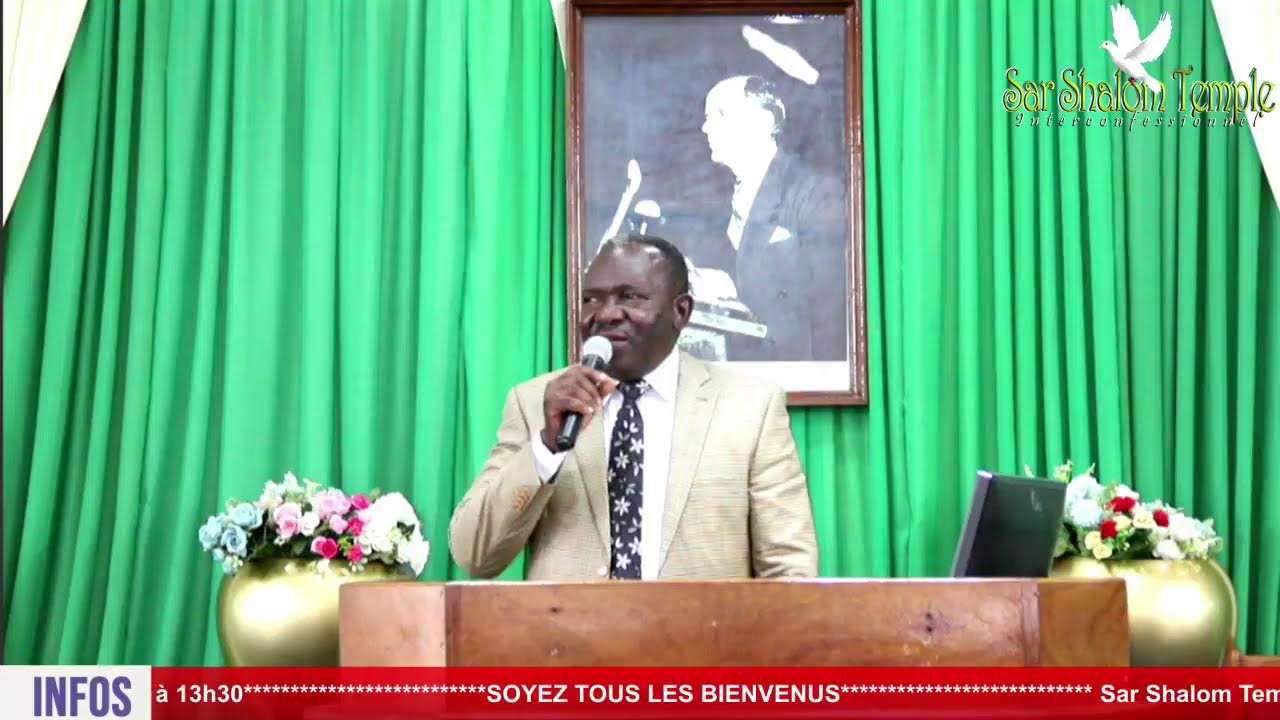 CULTE DU DIMANCHE 15.03.2026 // AU CARREFOUR DU TEMPS  // Past Hubert KDIMA