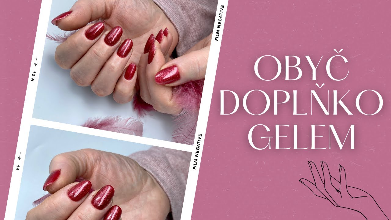 Gelová modeláž bez pilování - doplnění a celobarva, citlivé kůže 💅🏻 | Cizí ruce #29 | Kate nehty