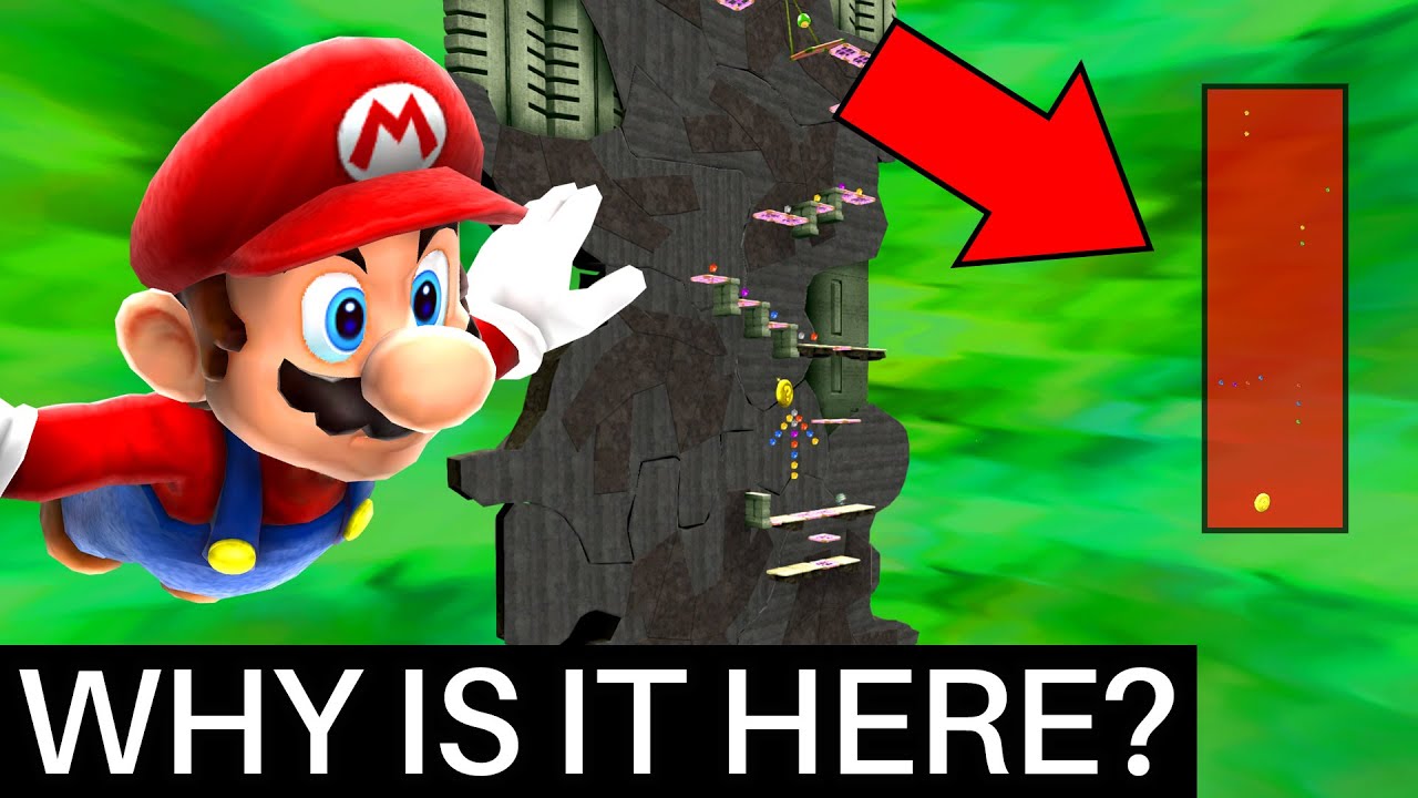 The Mystery of Matter Splatter Galaxy's Deleted Area in Super Mario Galaxy