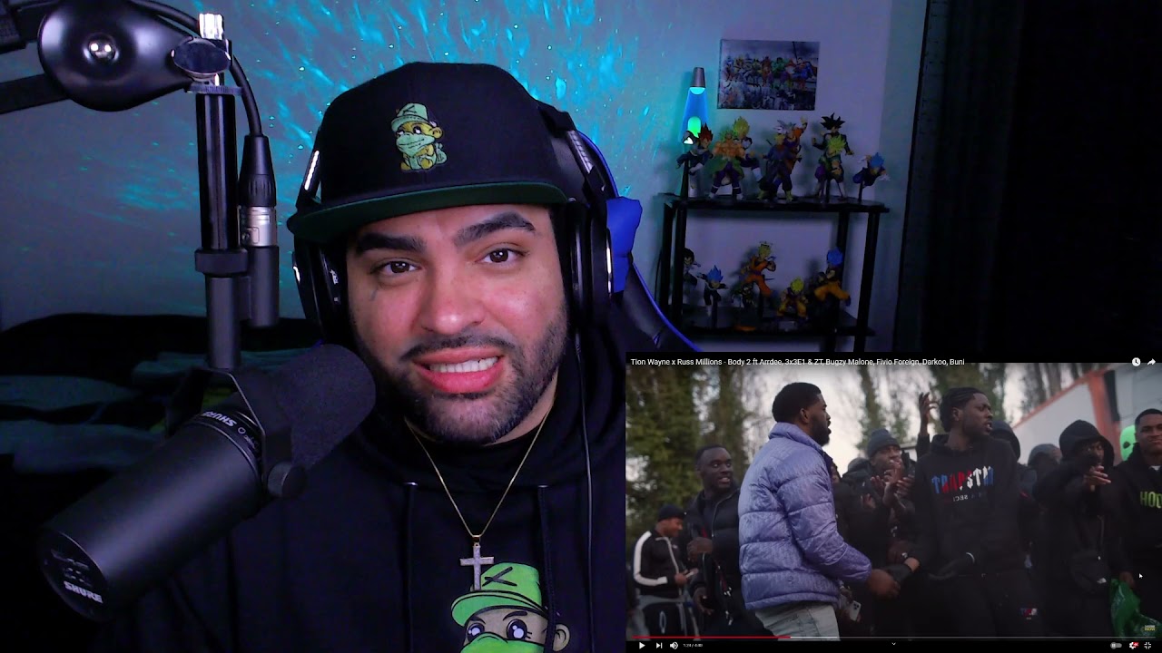 Tion Wayne x Russ Millions - Body 2 ft Arrdee, Bugzy Malone, Fivio Foreign | American Reaction