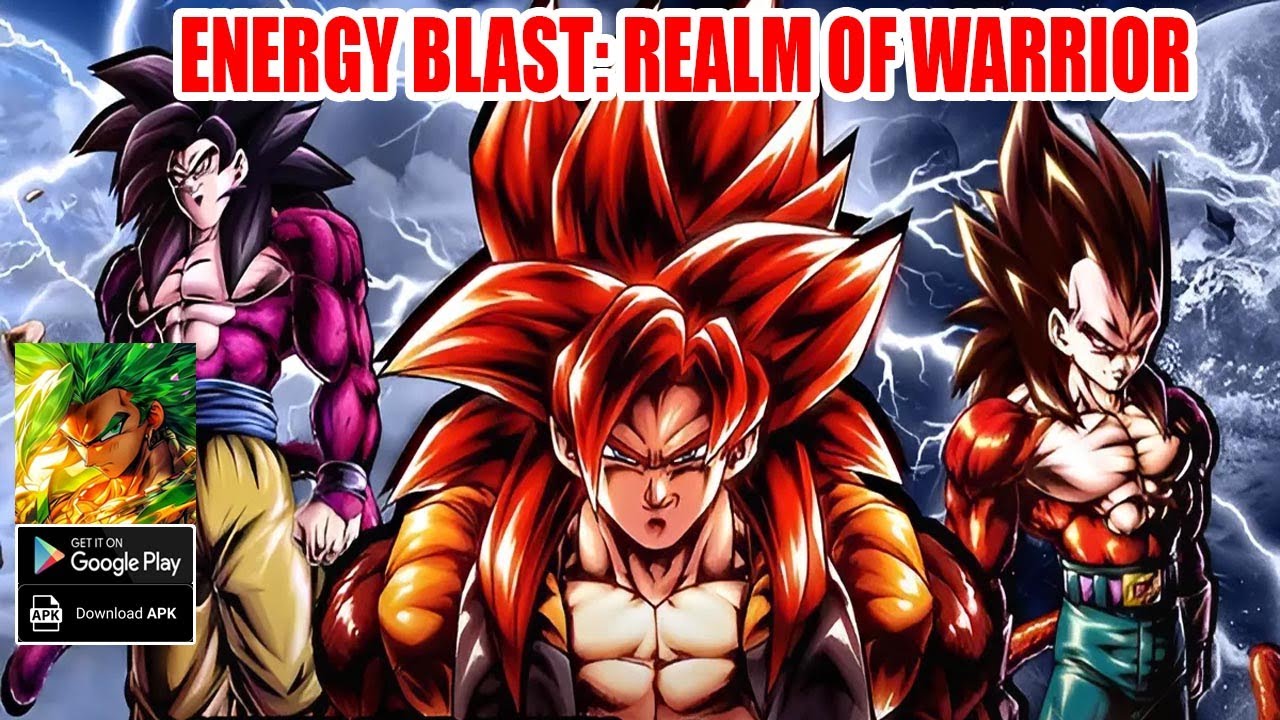 Energy Blast: Realm Of Warrior Gameplay - Dragon Ball RPG Android
