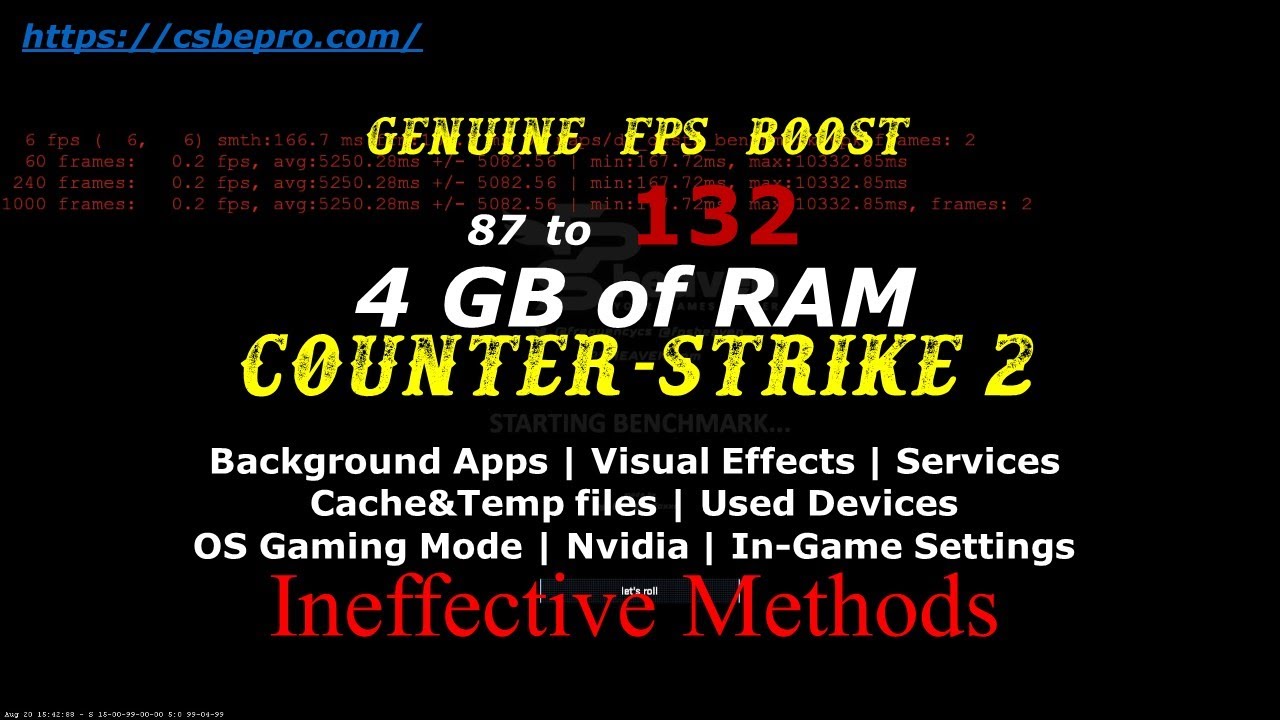 CS2 FPS boost on a slower PC