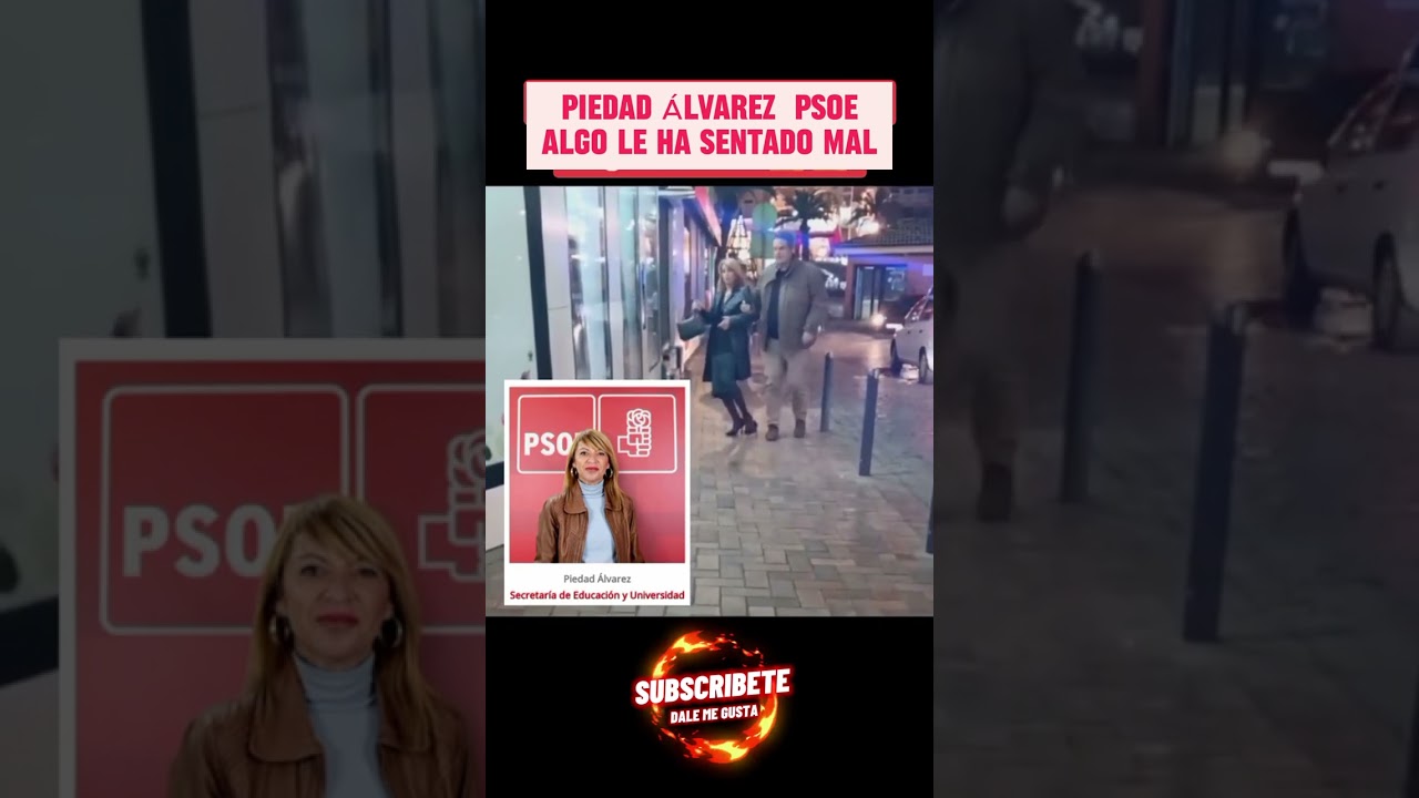 PIEDAD ÁLVAREZ  del PSOE