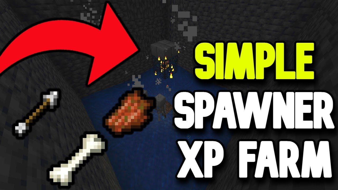 Minecraft Simple Mob Spawner XP Farm (Quick Tutorial)
