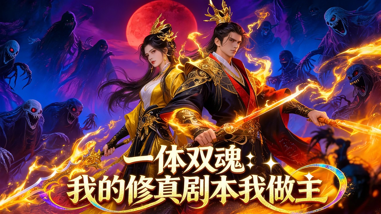 【FULL】《一體雙魂：我的修真劇本我做主》葉涼與賀知寧一體雙魂，棄女頻劇本，硬核打臉仇敵，對抗血魔，打破劇情，攜手渡劫走向全新修真路。#逆襲#漫畫