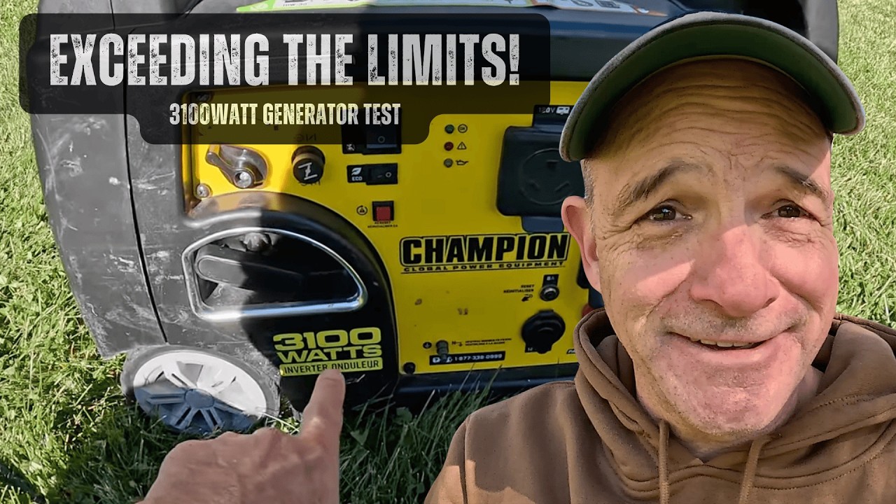We Pushed a 3000W Generator to Its Limits &ndash; Shocking Full Load Test!