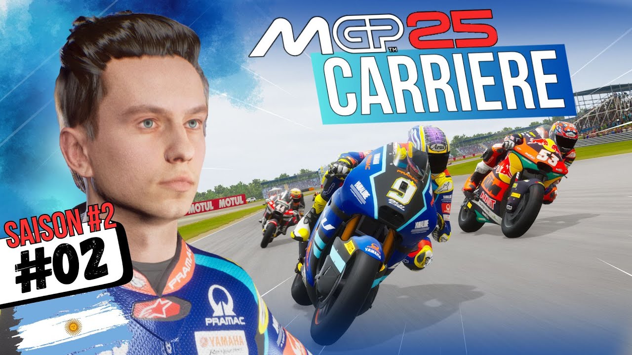 MOTOGP 25 | CARRIÈRE S2 #02: BATAILLE POUR LE PODIUM EN ARGENTINE !!