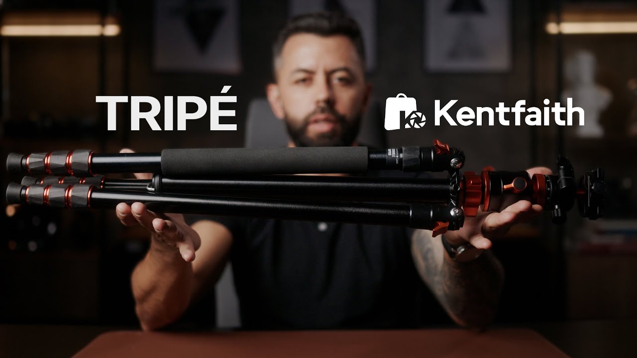 TRIP&Eacute; EXCELENTE para seus v&iacute;deos! K&F Concept T254A8