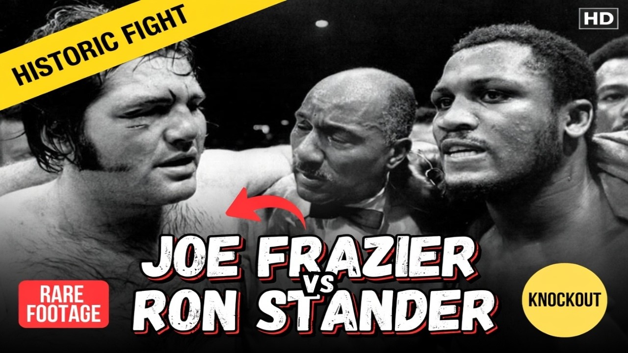 🥊💥 Joe Frazier kontra Ron Stander 1972: Brutalny nokaut w walce o tytuł wagi ciężkiej! Dominuje Smokin' Joe 😱