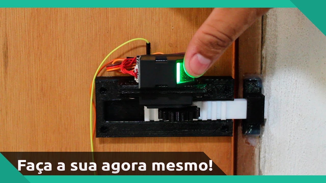 Fechadura Biométrica Caseira