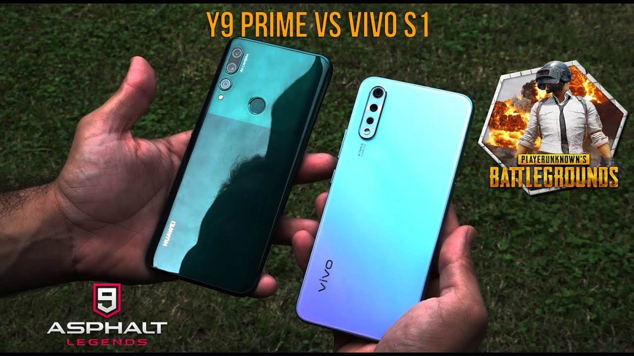 VIVO S1 vs Huawei Y9 Prime 2019 | Speed Test | Game Test | PUBG | Asphalt 9