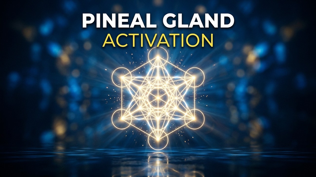 963Hz + 999Hz Angelic Sound ✨ Activate Pineal Gland & Raise Consciousness