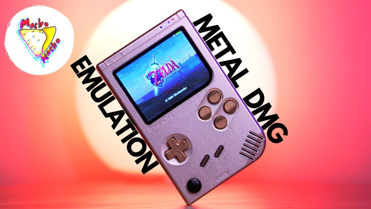ULTIMATE Metal DMG Styled Retro Emulation Handheld | Kite Circuit Sword + Boxy Pixel Shell