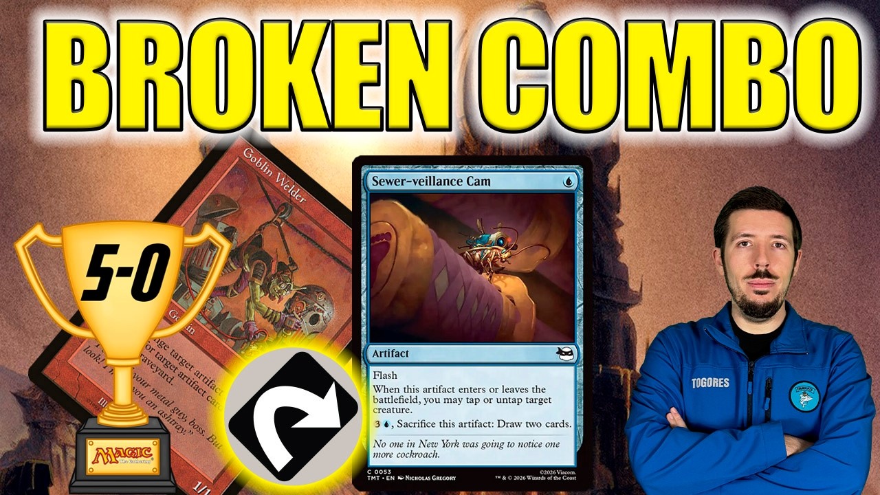 UNDEFEATED TROPHY Sewer-veillance Cam Is Broken with Goblin Welder | Legacy Painter