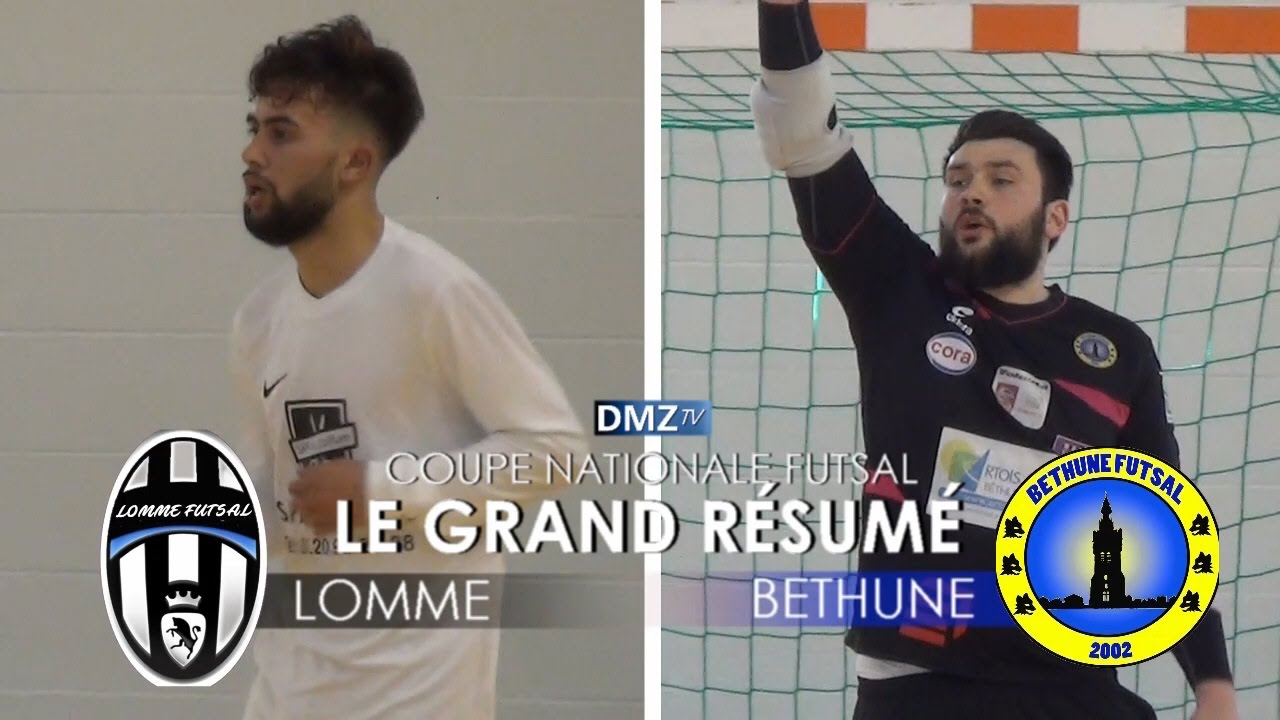 LOMME FUTSAL VS BETHUNE FUTSAL : LE RESUME