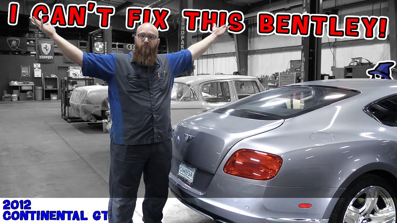 Почему АВТОМАСТЕР не может починить этот Bentley Continental GT 2012 года?!?