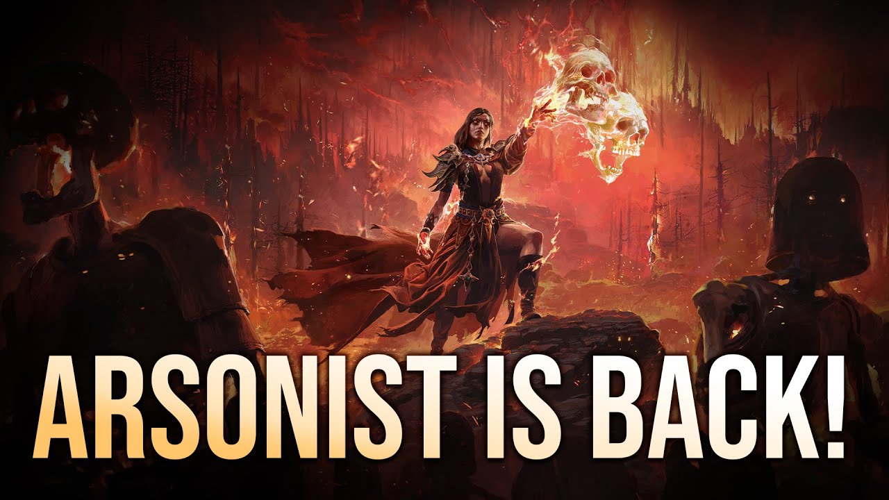 Infernalist minion build skeleton arsonist - Path of exile 2