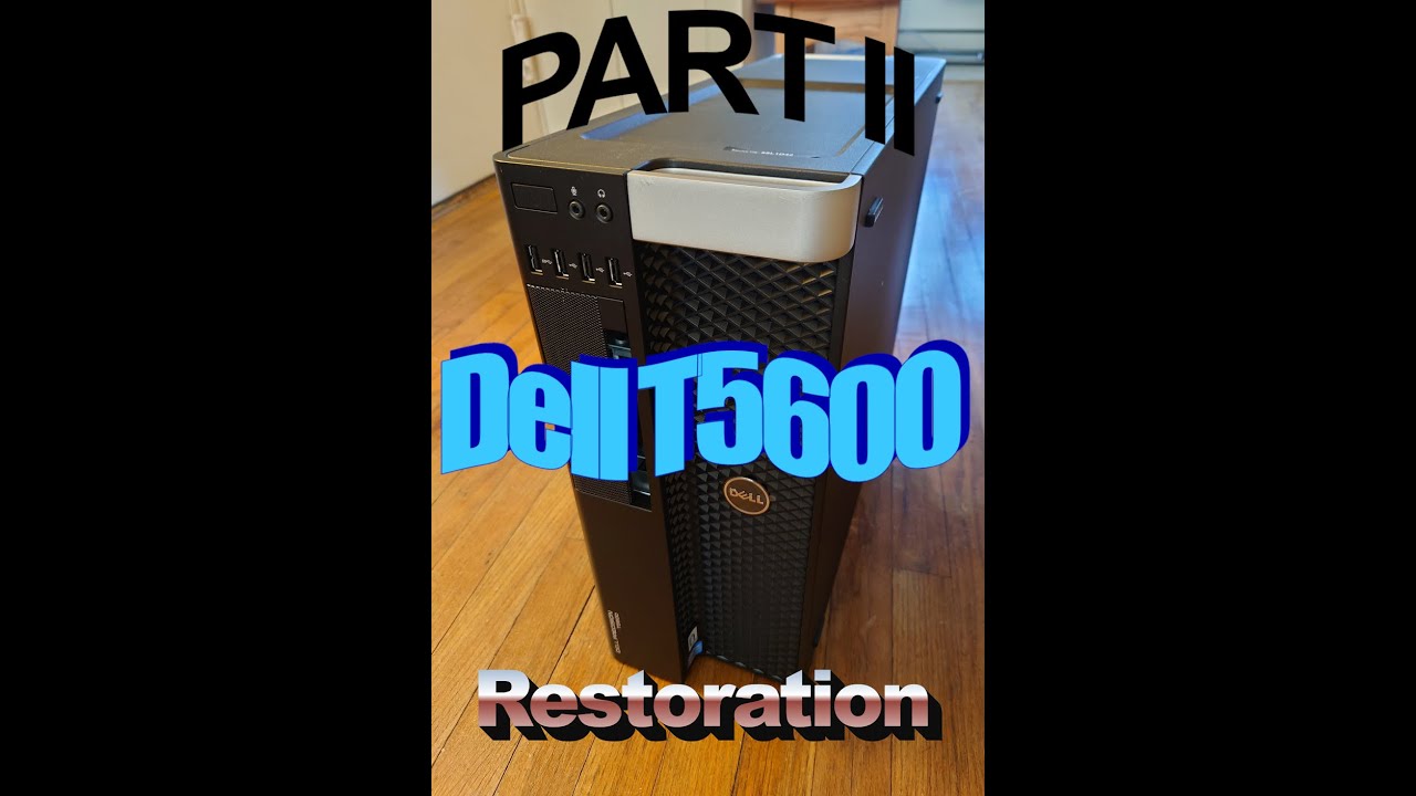 Восстановление бесплатного компьютера Dell Precision T5600 в игровой ПК. Часть II. Установка Wind...
