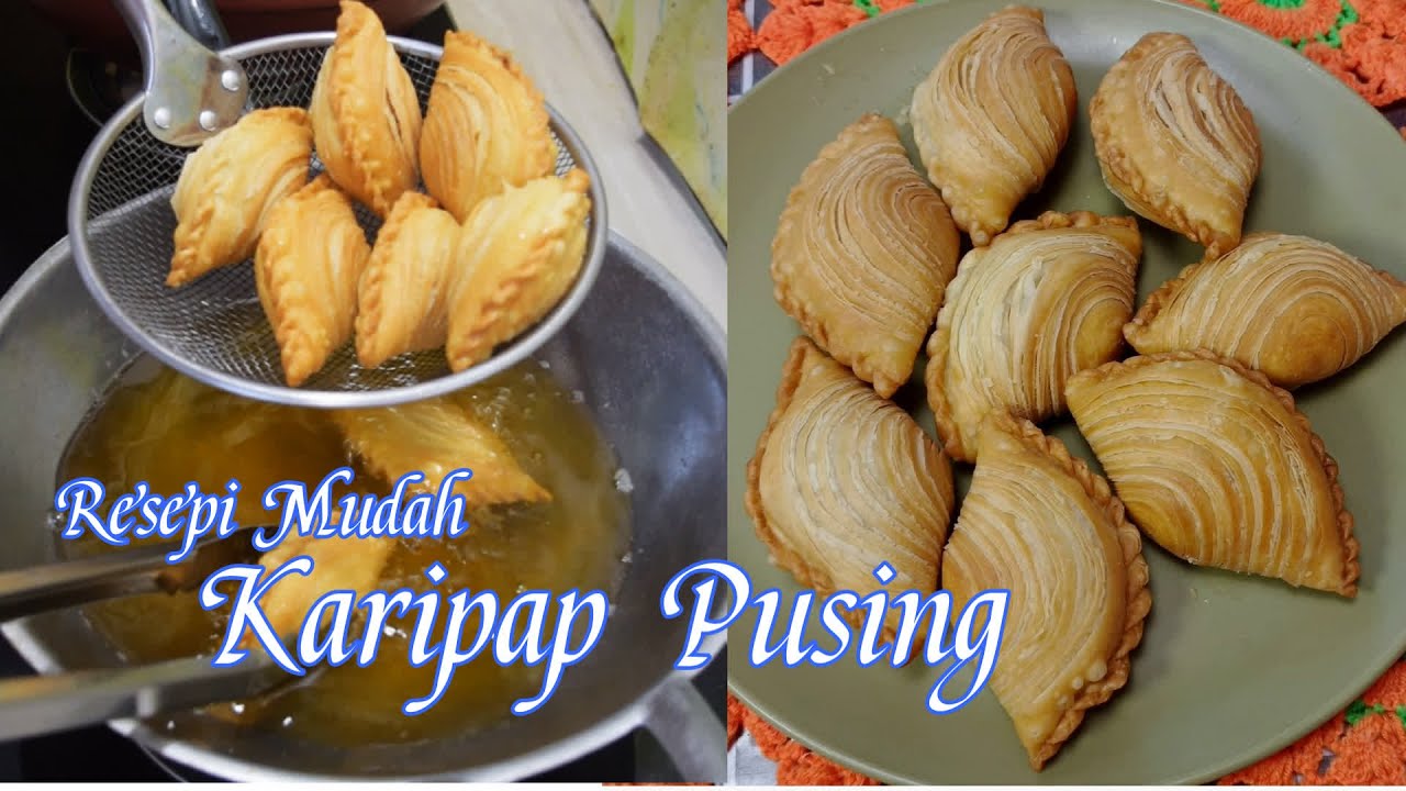 Cara Buat Karipap Pusing || Tutorial Lengkap Step by Step Mudah Di Fahami