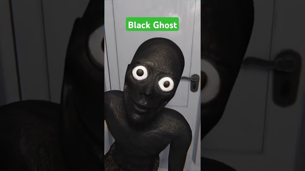 Real black ghost captured in CC camera #realghost #horrorshortstories