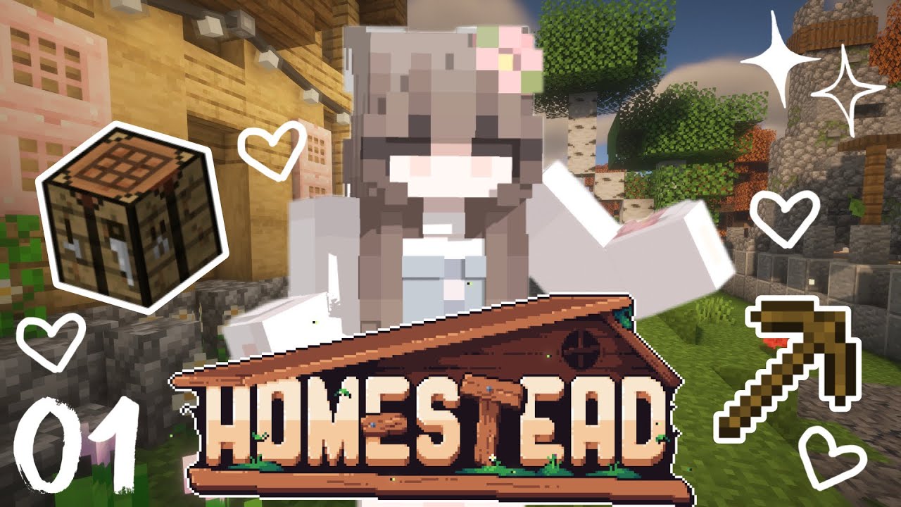 a cozy start in homestead ♡ | Survival Longplay - Ep 01