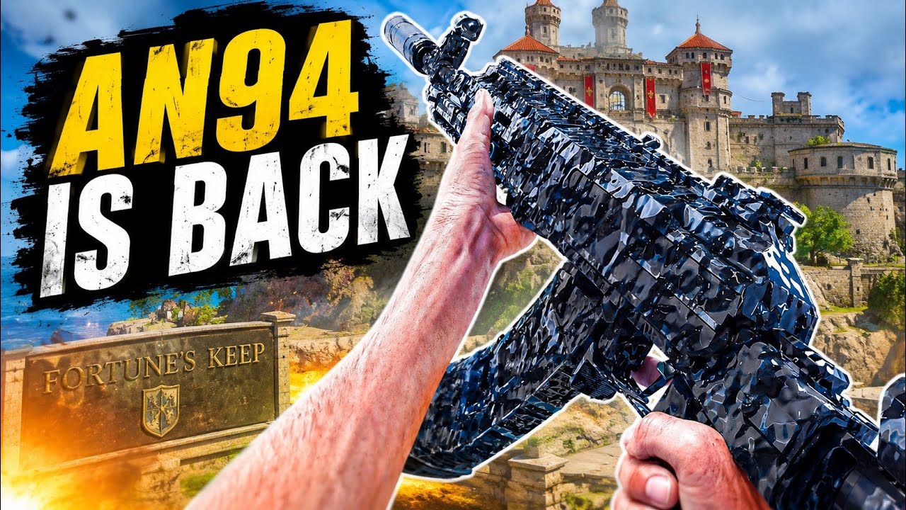 The *NEW* AN94 is BROKEN on Warzone Season 4 Reloaded + Settings 👑