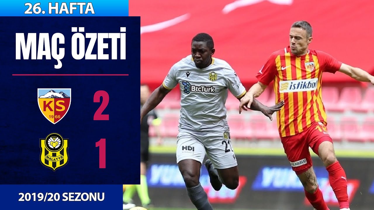 HK Kayserispor (2-1) BtcTurk Malatya | 26. Hafta - 2019/20
