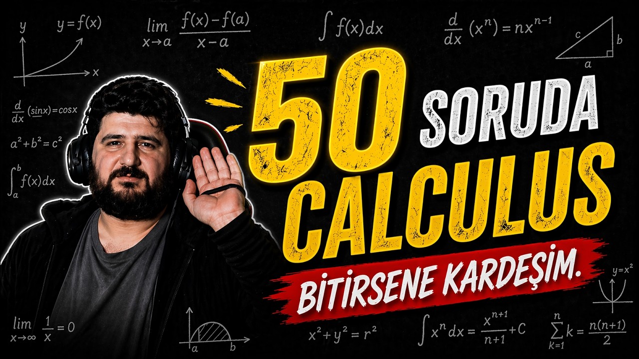 50 SORUDA CALCULUS / 20.SORU