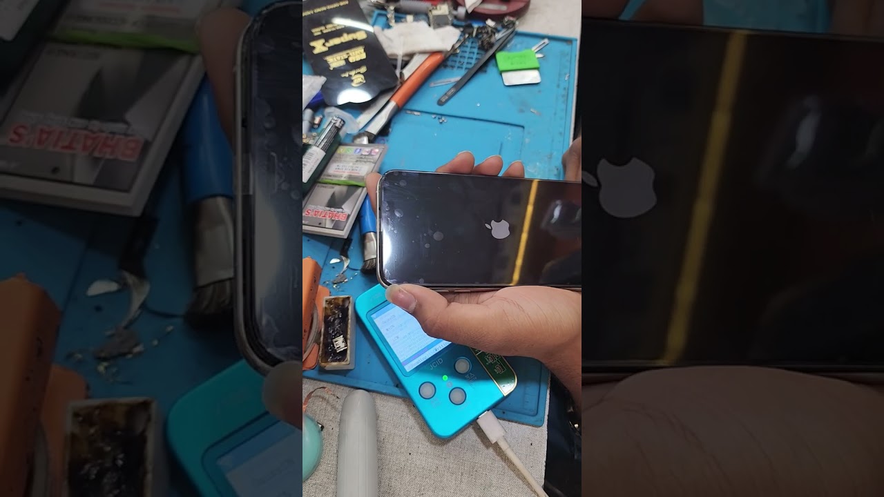 I phone truetoon fix , i phone old lcd data copy to new copy lcd 