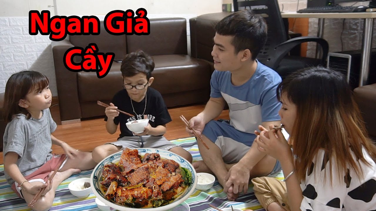 Thầy Giáo Tí Hon Vào Bếp Trổ Tài Nấu Món Ngan Giả Cầy Cả Nhà  Ai Cũng Mê