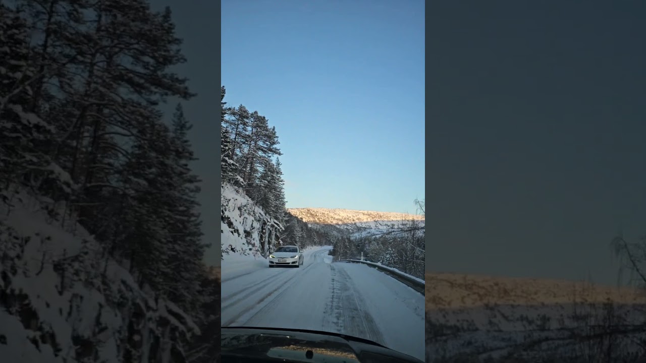 Winter Drive Through Norway &mdash; Snow, Ice & Arctic Mountains 🇳🇴❄️