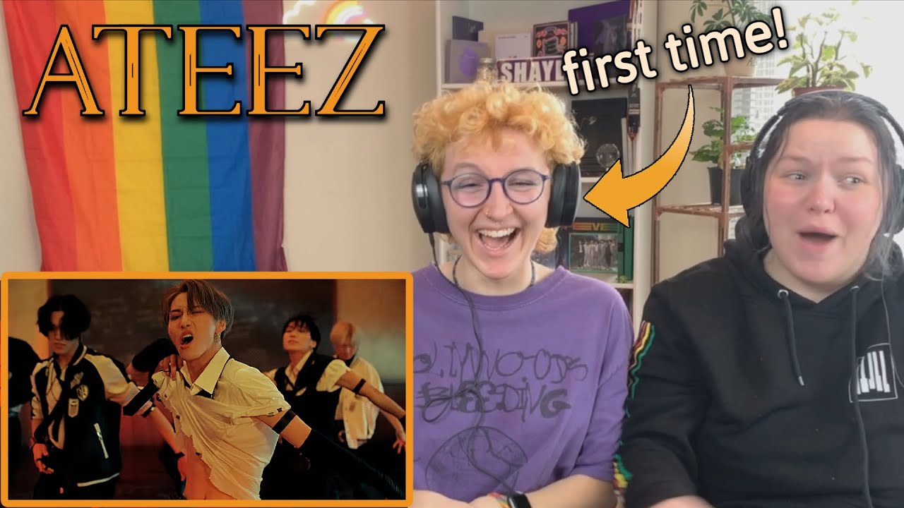 FIRST TIME REACTING TO ATEEZ - PIRATE KING, ILLUSION, INCEPTION, GUERRILLA MVs