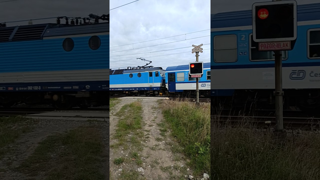 Železniční přejezd Ostrá #2 13.9. 2025 Czech railroad crossing