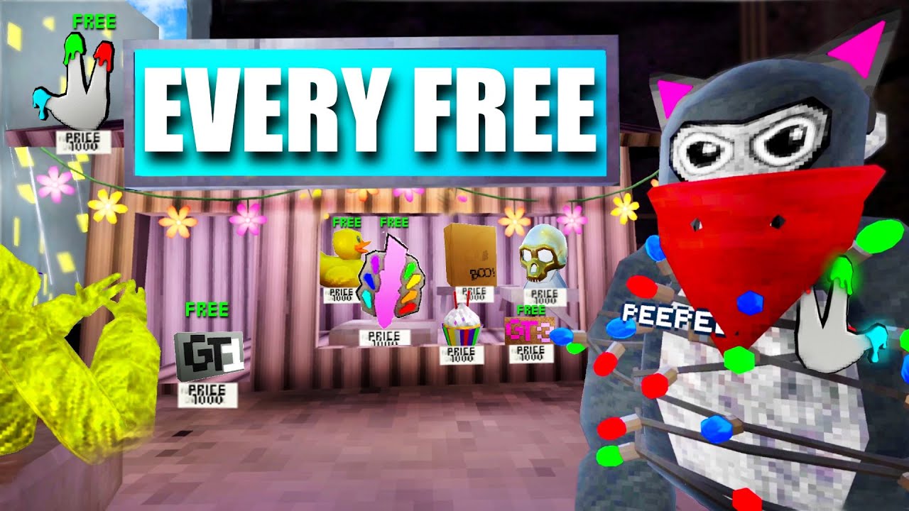Every FREE Cosmetic In Gorilla Tag&hellip;