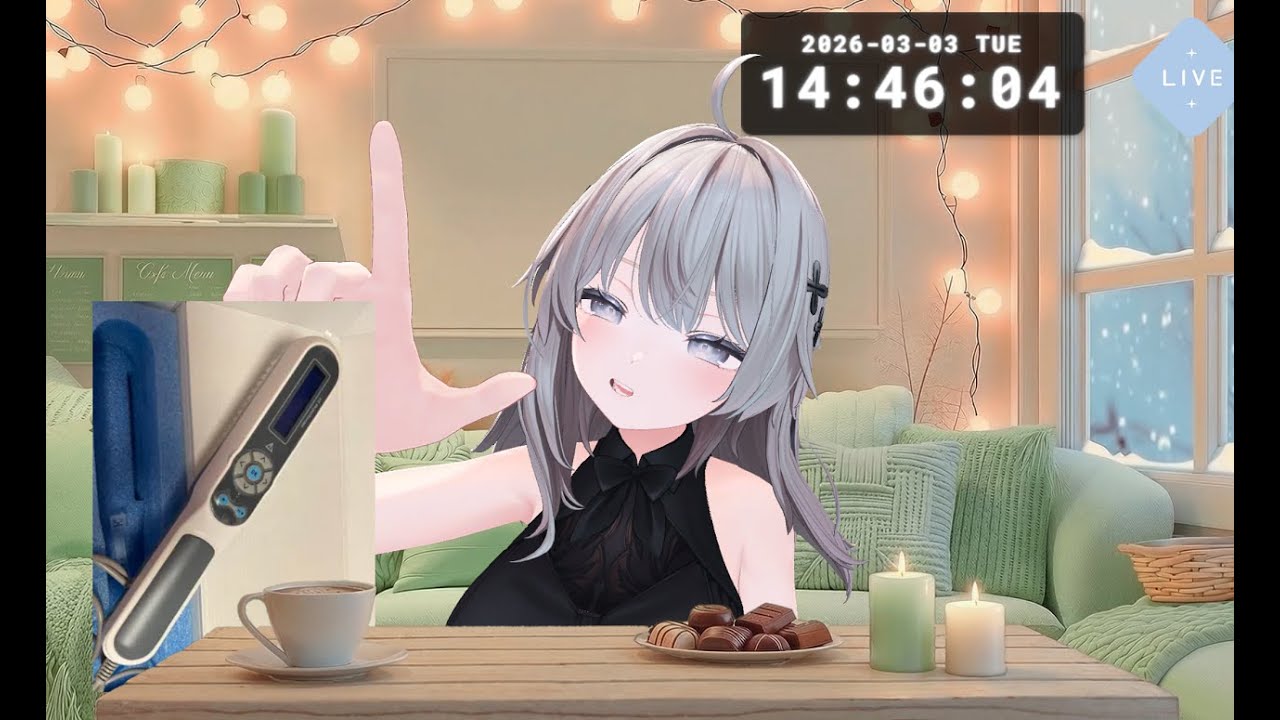 無言でダーマヒーラーを照射する