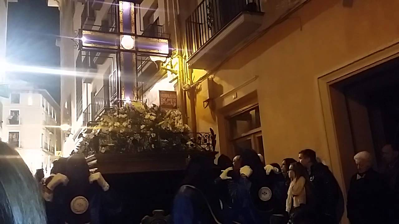 Semana santa Alcañiz 2015 procesión del Nazareno