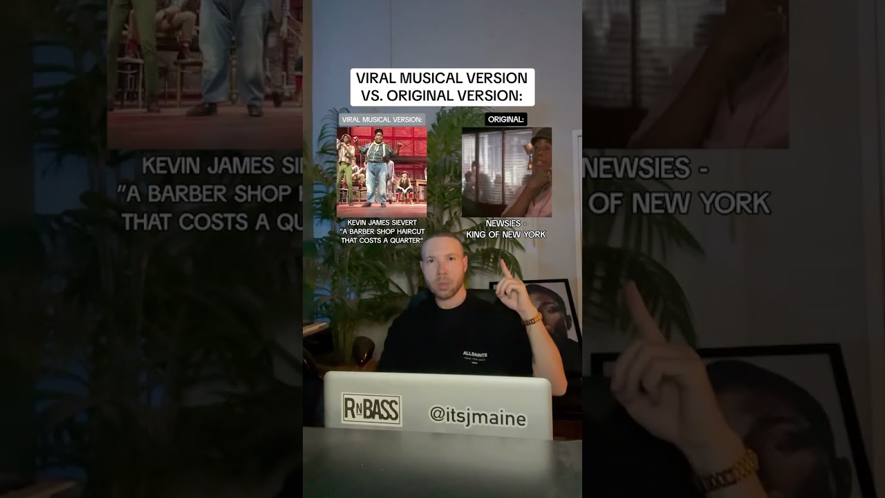 Viral Musical Version Vs. Original Version: &ldquo;A Barber Shop Haircut That Costs A Quarter&rdquo; #shorts
