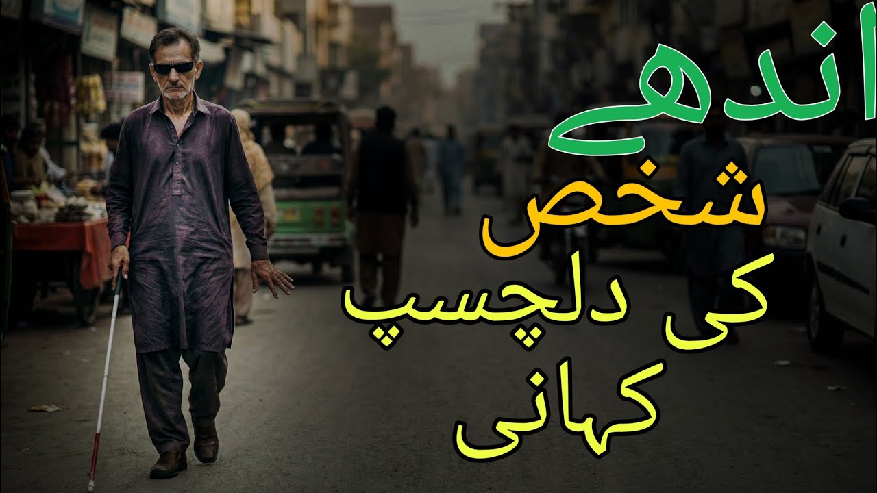 اندھے شخص کی دلچسپ کہانی