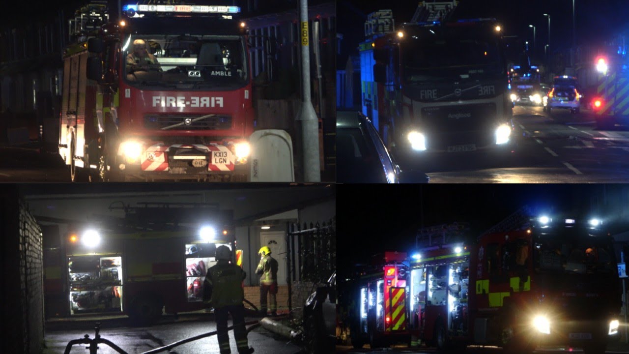 **INCIDENT** Northumberland Fire & Rescue Service - Woodhorn Road, Ashington - **ON SCENE**