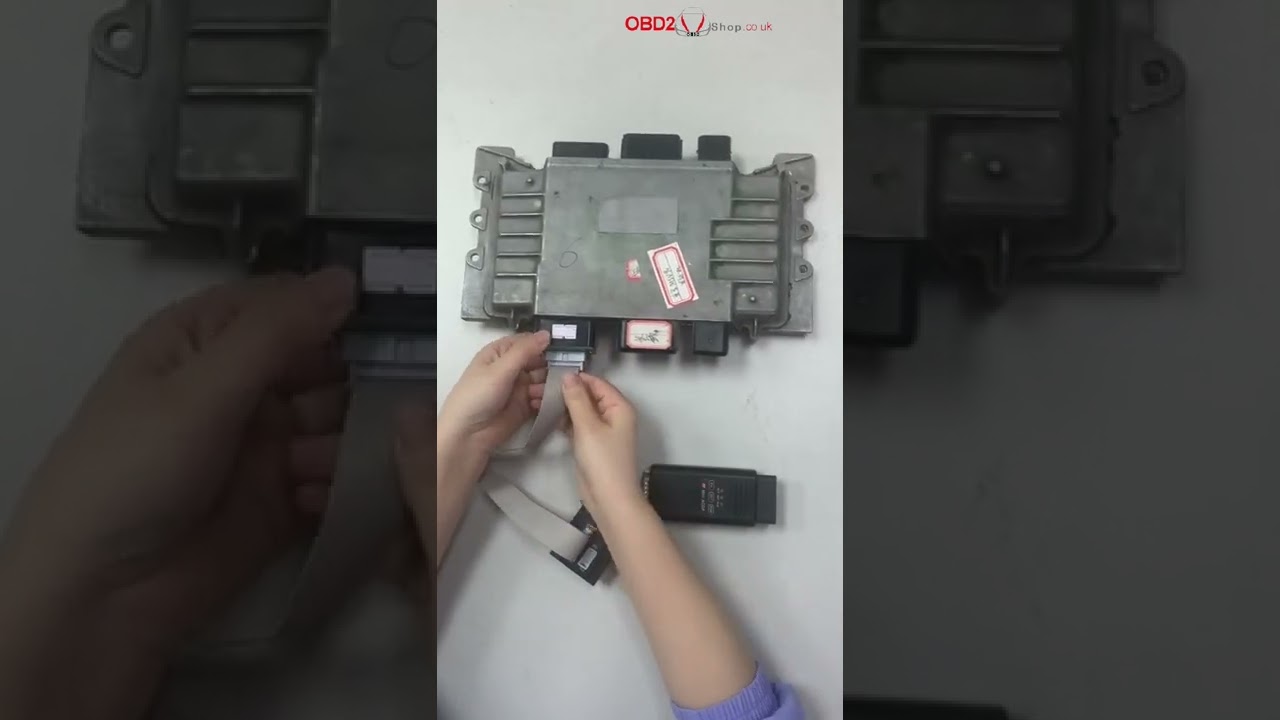 Bench Mode read BMW MSV90 DME ISN with Yanhua Mini ACDP - obd2shop.co.uk