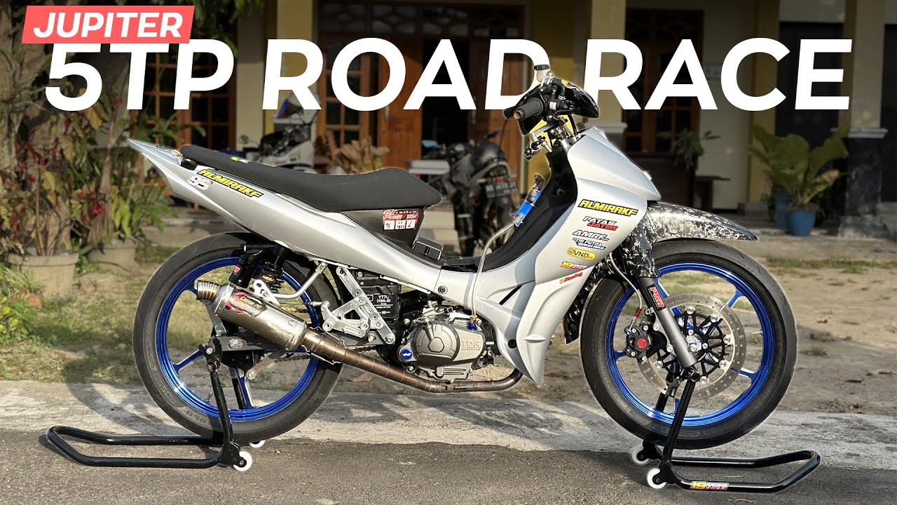 Review Jupiter 5TP Road Race Tampilan Sunmori !! Ganteng Banget