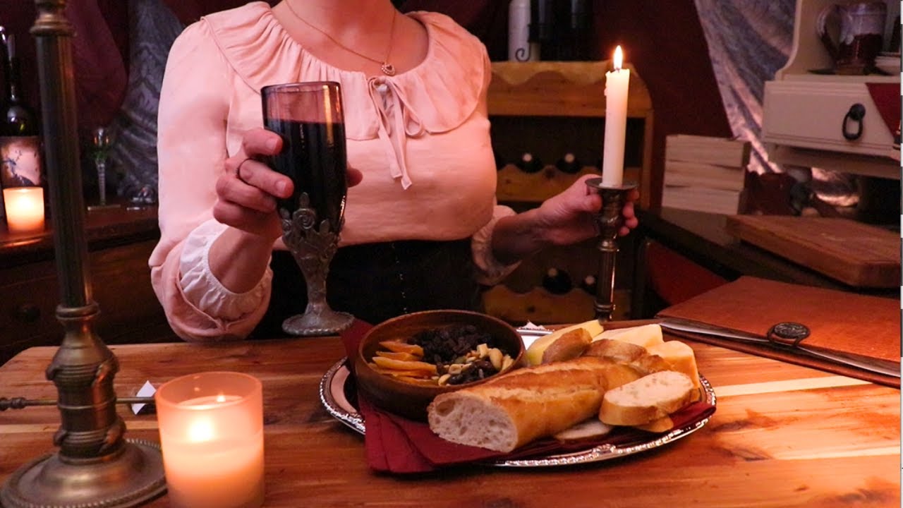 ASMR Cozy Tavern Cinematic ASMR Roleplay Soft Spoken with Fireplace Sounds