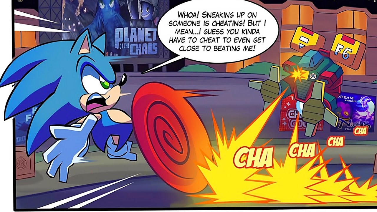 Escape From the City - Sonic Adventure 2 Comic Dub