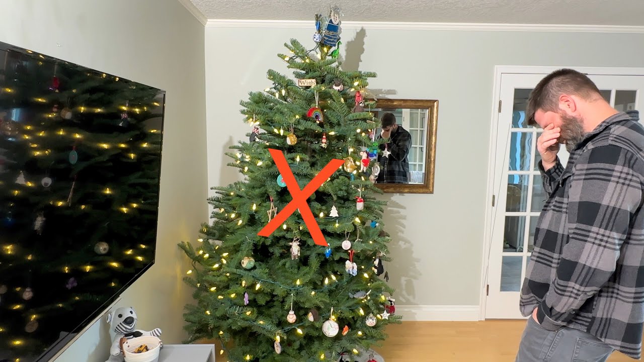 Never Have a Crooked Christmas Tree Again!!!