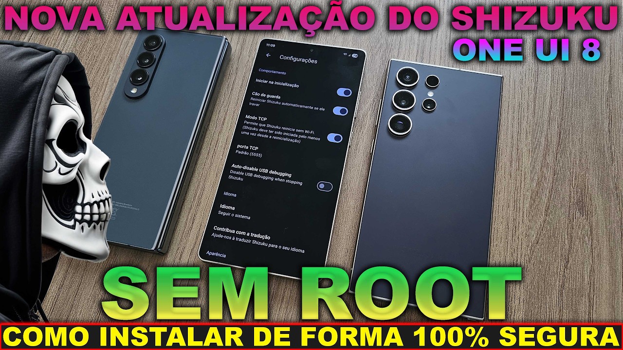 🛑NOVA ATUALIZAÇÃO DO SHIZUKU V13.6.0⬇️🔍(Compatível Com One UI 8)🔒🔋📊SEM ROOT #s25ultra #samsung